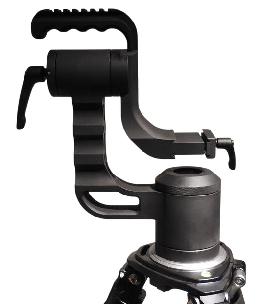Cabezal de trípode para rifle con montaje de cardán para rifle táctico Black Minotaur