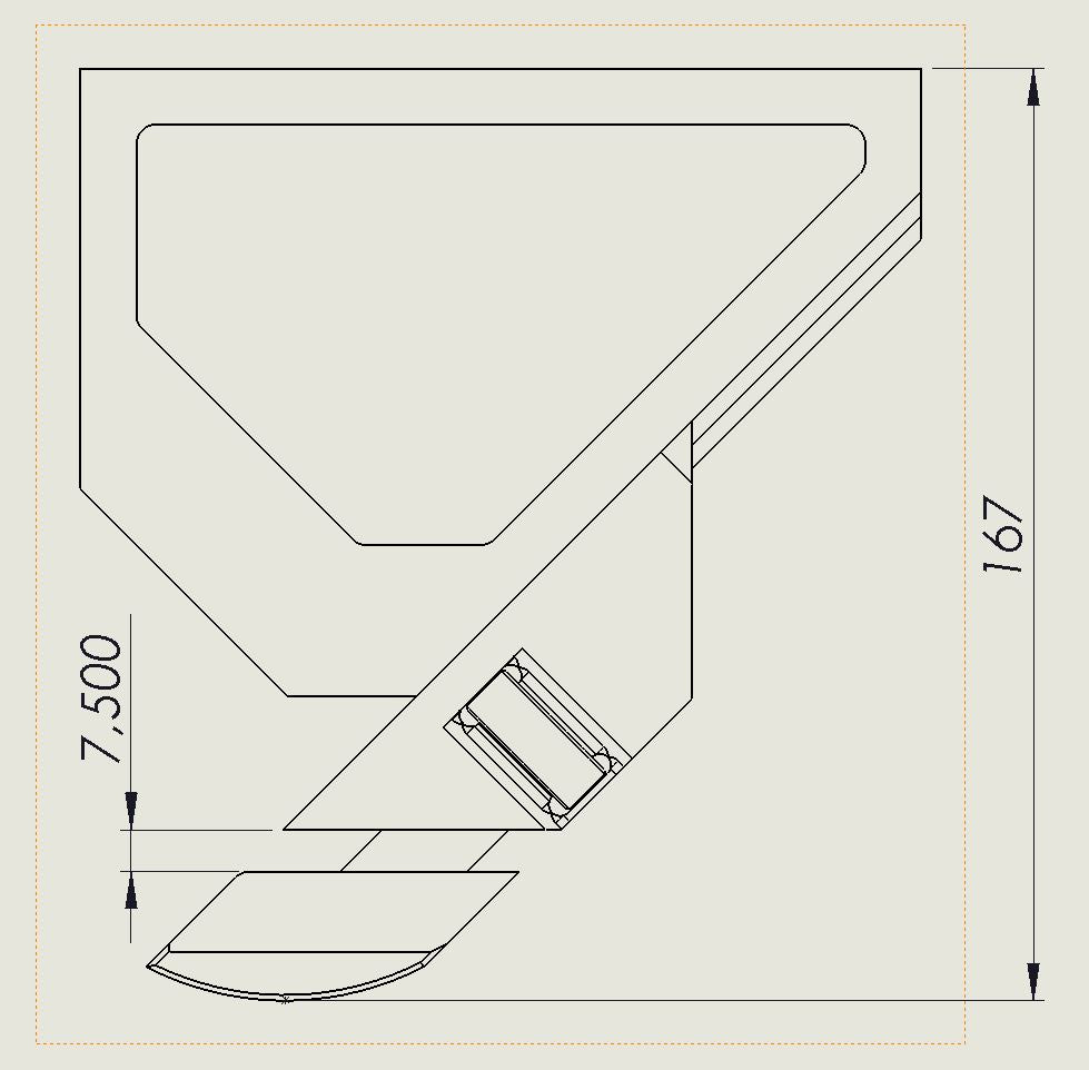 Estaca de tierra / monópode para Fortmeier M2002