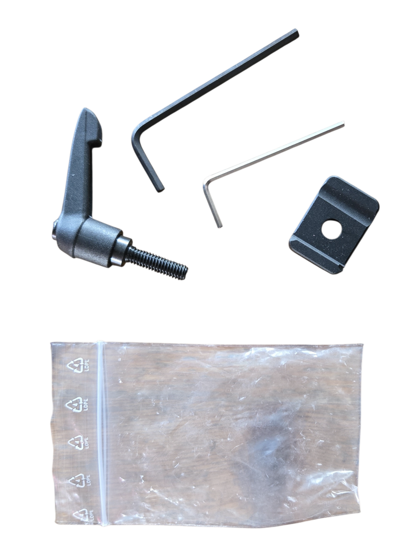 Bípode BMT, negro, largo